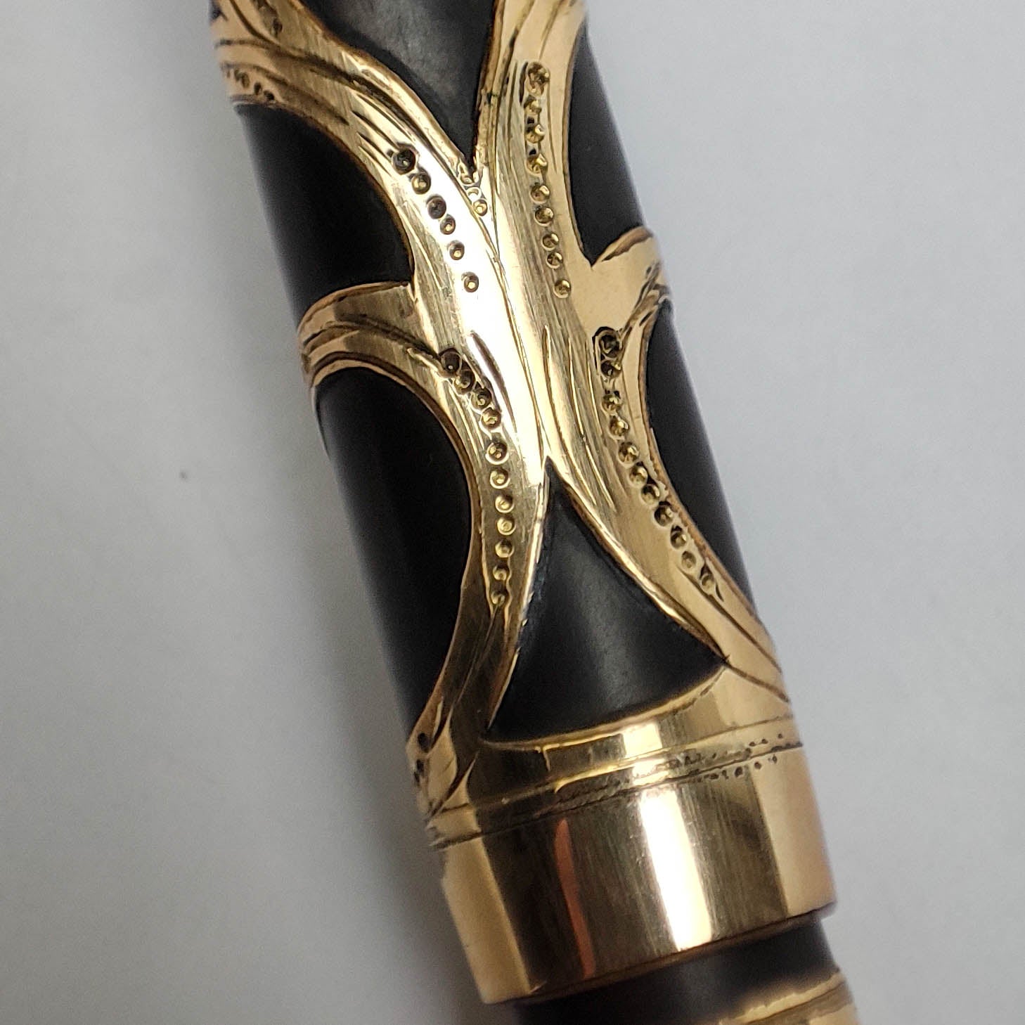 PARKER LUCKY CURVE NO.16 FILIGREE EYEDROPPER FOUNTAIN PEN (1914) – Penacea