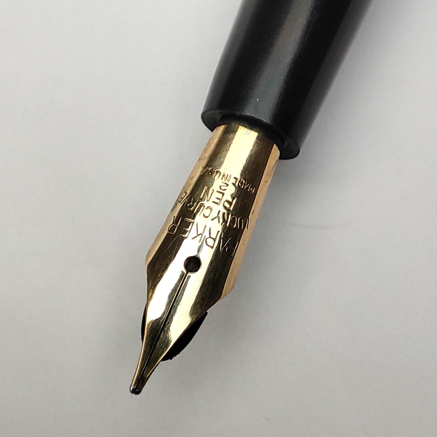 PARKER LUCKY CURVE NO.16 FILIGREE EYEDROPPER FOUNTAIN PEN (1914) – Penacea