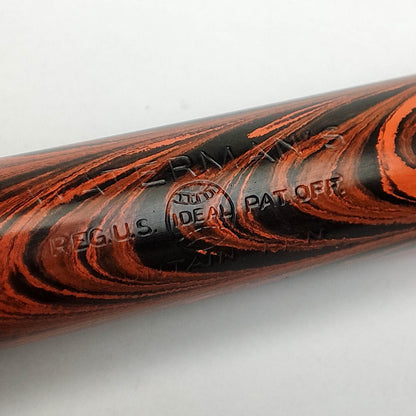 WATERMAN 52 RED RIPPLE FOUNTAIN PEN (1925)