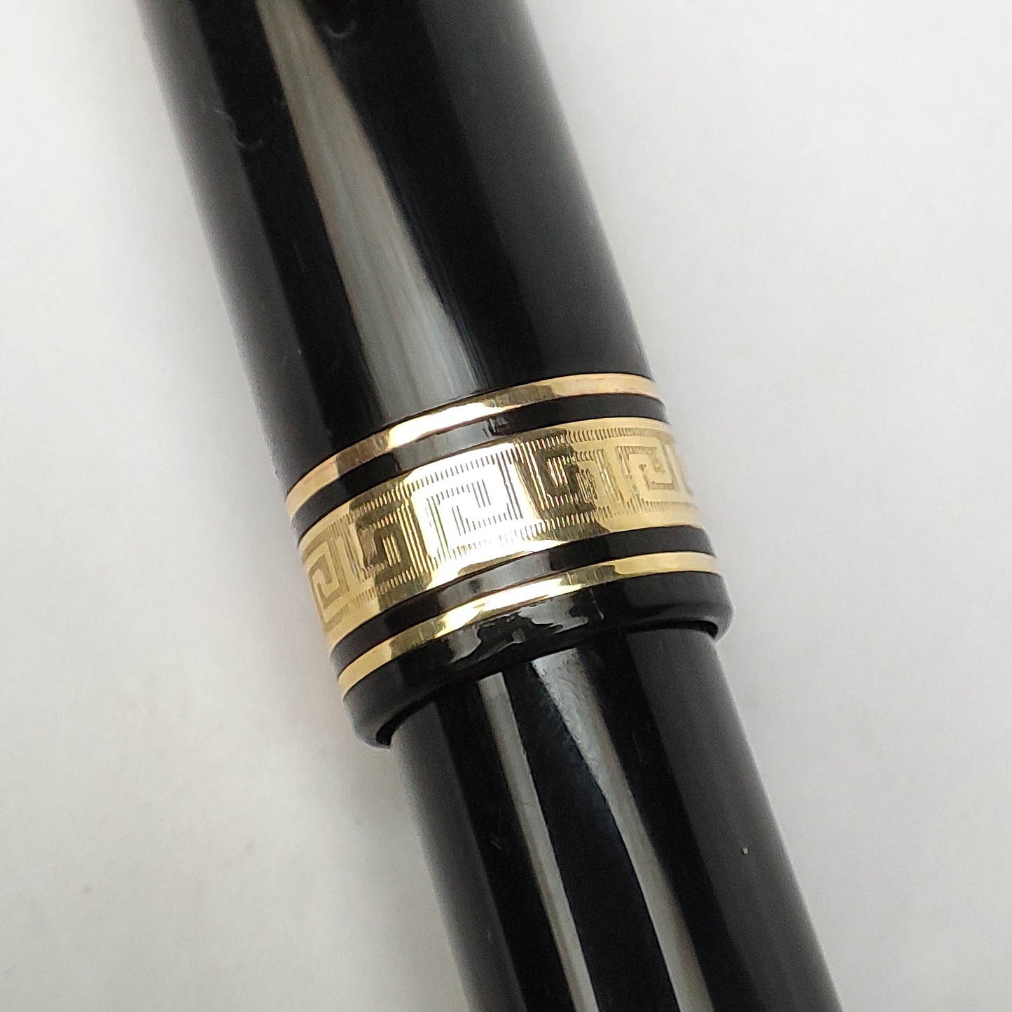 OMAS EXTRA OGIVA 556 BLACK FOUNTAIN PEN (1980s)