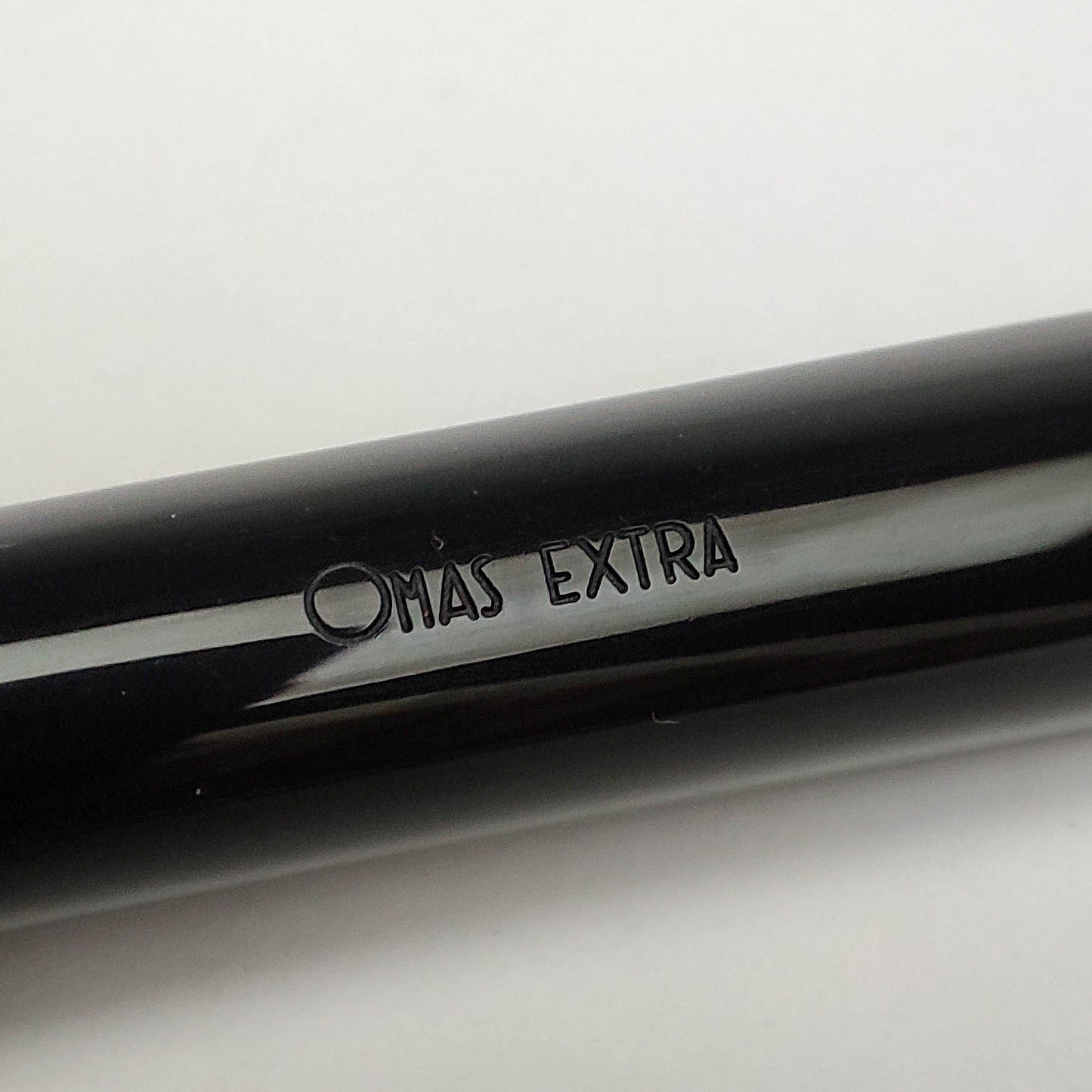 OMAS EXTRA OGIVA 556 BLACK FOUNTAIN PEN (1980s)