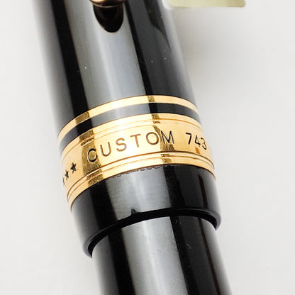 PILOT CUSTOM 743 BLACK GT FOUNTAIN PEN (2018)