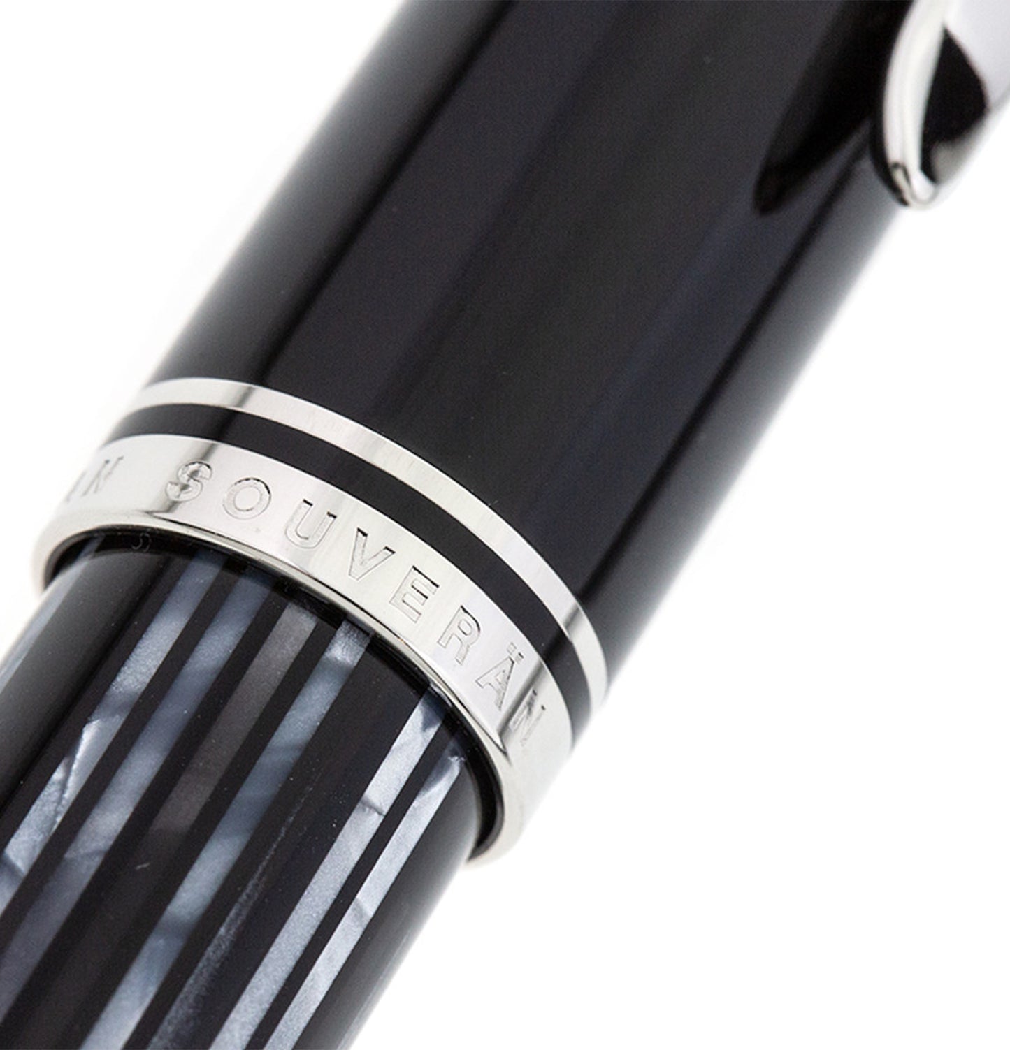 PELIKAN SOUVERAN M605 SPECIAL EDITION BLACK TORTOISE FOUNTAIN PEN